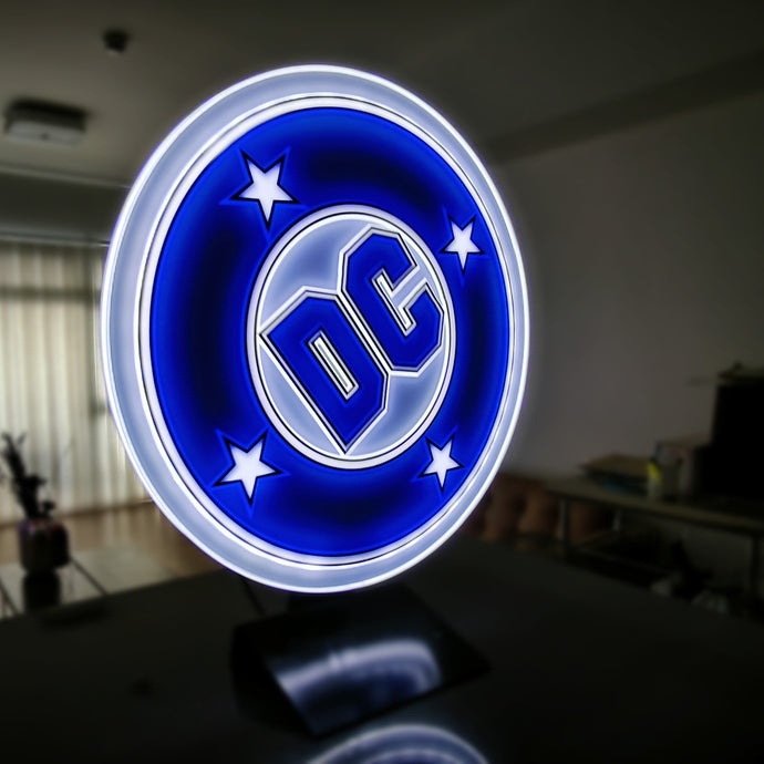 DC Classics - DC Comics LED Logo Light - Circular