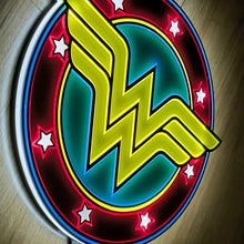 Load image into Gallery viewer, DC Classics - Wonder Woman LED Logo Light - Circular