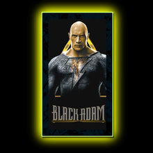 Load image into Gallery viewer, DC Black Adam Dwayne Johnson LED Mini Poster Light