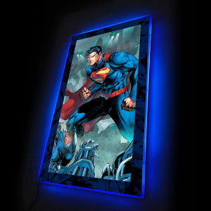 Superman™ LED Mini-Poster
