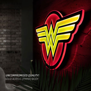 Wonder Woman™ LED Wall Light (Large)