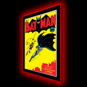 Batman No.1 Mini Poster Plus LED Illuminated  Sign