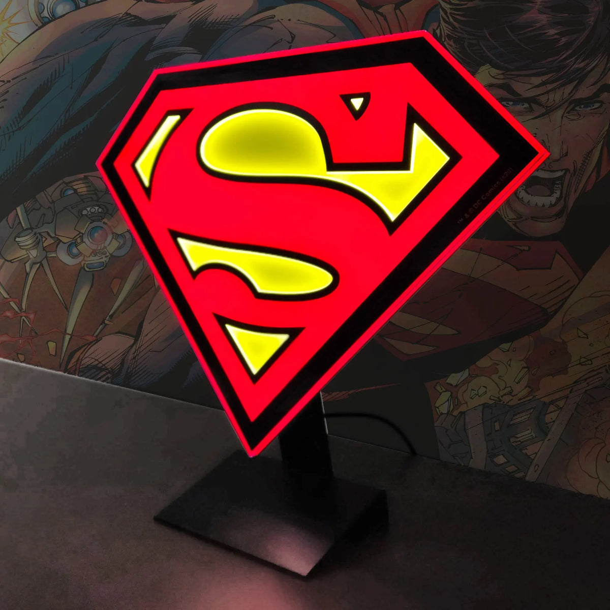 Superman-Wall-Light-Display-