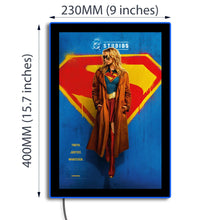 Load image into Gallery viewer, Supergirl 2026 Movie Poster #1 LED Poster Light | LED Wall Art/Lamp Brandlite Limited