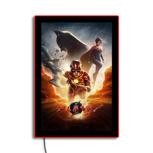 The Flash #3 Worlds Collide Mini Poster Plus LED Illuminated Sign