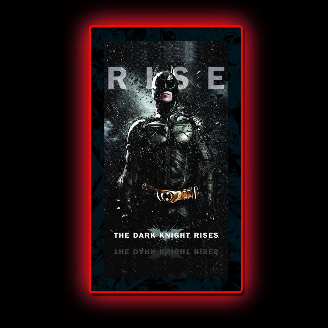 The Dark Knight Rises 01 LED Illuminated Mini Poster