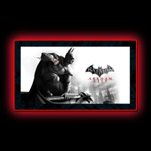 Load image into Gallery viewer, Batman Arkham City Supplement Skyline B &amp; W LED Illuminated Mini Poster