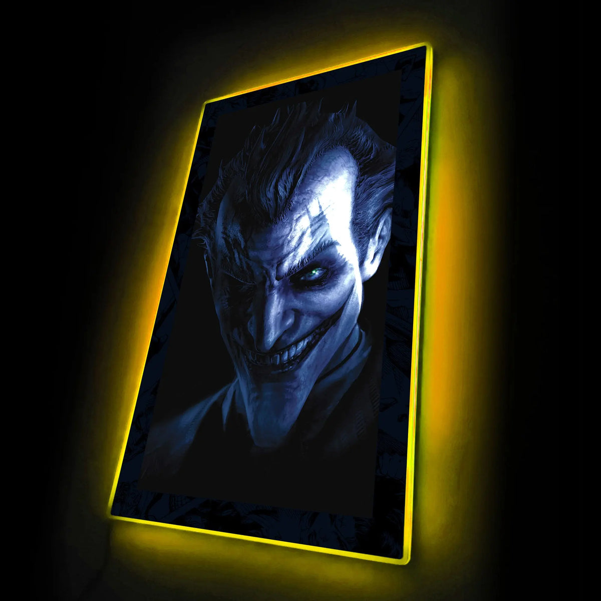 Batman Arkham Asylum Joker LED Mini Poster Light | LED Wall Art/Lamp ...