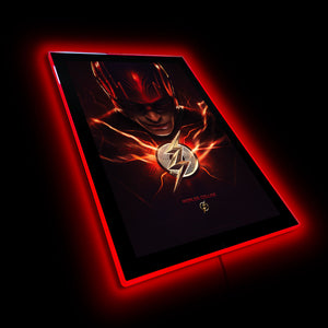 The Flash #1 Worlds Collide Mini Poster Plus LED Illuminated Sign