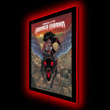Load image into Gallery viewer, Absolute Wonder Woman Comic Cover LED Poster Light | LED Wall Art/Lamp Brandlite Limited