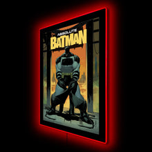 Load image into Gallery viewer, Absolute Batman Comic Cover Poster Light | LED Wall Art/Lamp Brandlite Limited