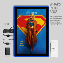 Load image into Gallery viewer, Supergirl 2026 Movie Poster #1 LED Poster Light | LED Wall Art/Lamp Brandlite Limited