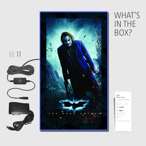 The Dark Knight Joker 04 2008 LED Illuminated Mini Poster