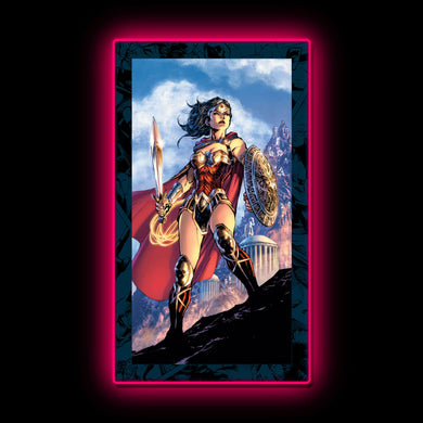Wonder Woman™ LED Mini-Poster