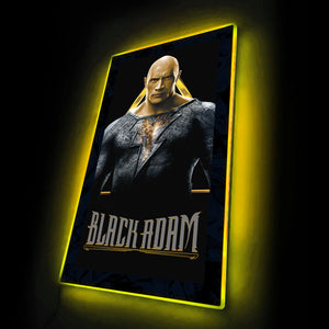 DC Black Adam Dwayne Johnson LED Mini Poster Light