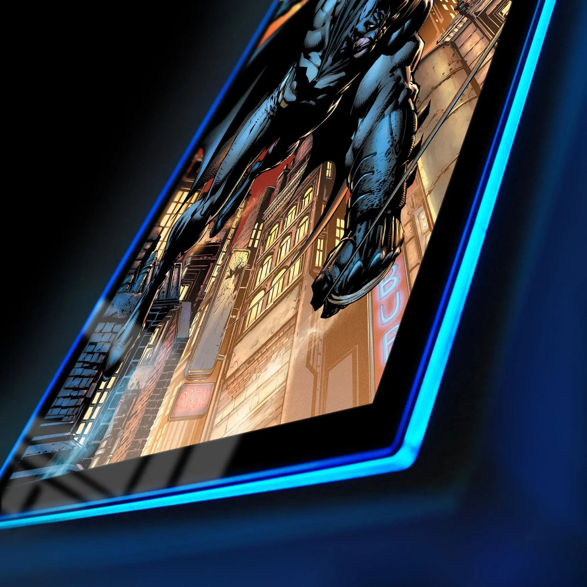 Batman LED Poster Light | LED Wall Art/Lamp - dcilluminated
