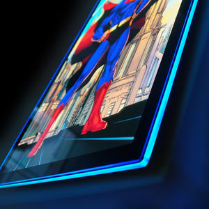 Superman™ 80 - LED Poster Sign