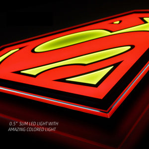 Superman™ LED Wall Light (Regular) with Pedestal for Table Standing