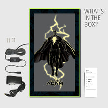 Load image into Gallery viewer, DC Black Adam Lightning LED Mini Poster Light