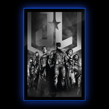 Load image into Gallery viewer, DC Zack Snyder&#39;s Justice League – Group Scene Movie Poster (2021) - LED Poster Sign