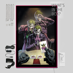 Three Jokers (Batman) Comic Cover - LED Poster Sign