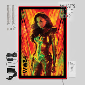 WW84 Wonder Woman™ Movie Poster - LED Poster Sign