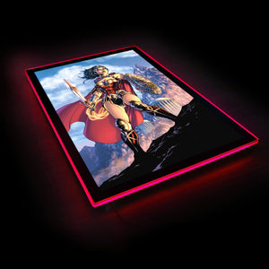 Wonder Woman™  Comic Cover - LED Poster Sign